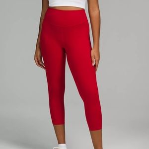 LULULEMON RED LEGGINGS